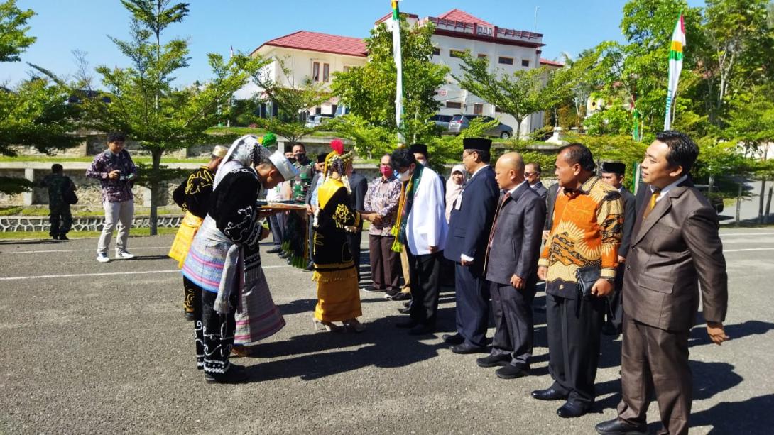 IAIN Kerinci Samput Kepala PBIP pada Seminar Nasional Ideologi Pancasila 2022
