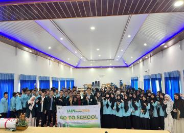 IAINSpirasi 2026: Mahasiswa IAIN Kerinci Sosialisasikan PMB di MAN 1 Sungai Penuh