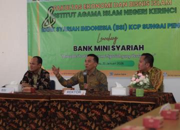 IAIN Kerinci Resmi Luncurkan Bank Mini FEBI–BSI