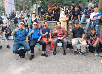 Peserta IAIN Kerinci Cab. Lomba Panjat Tebing Pesona 2022