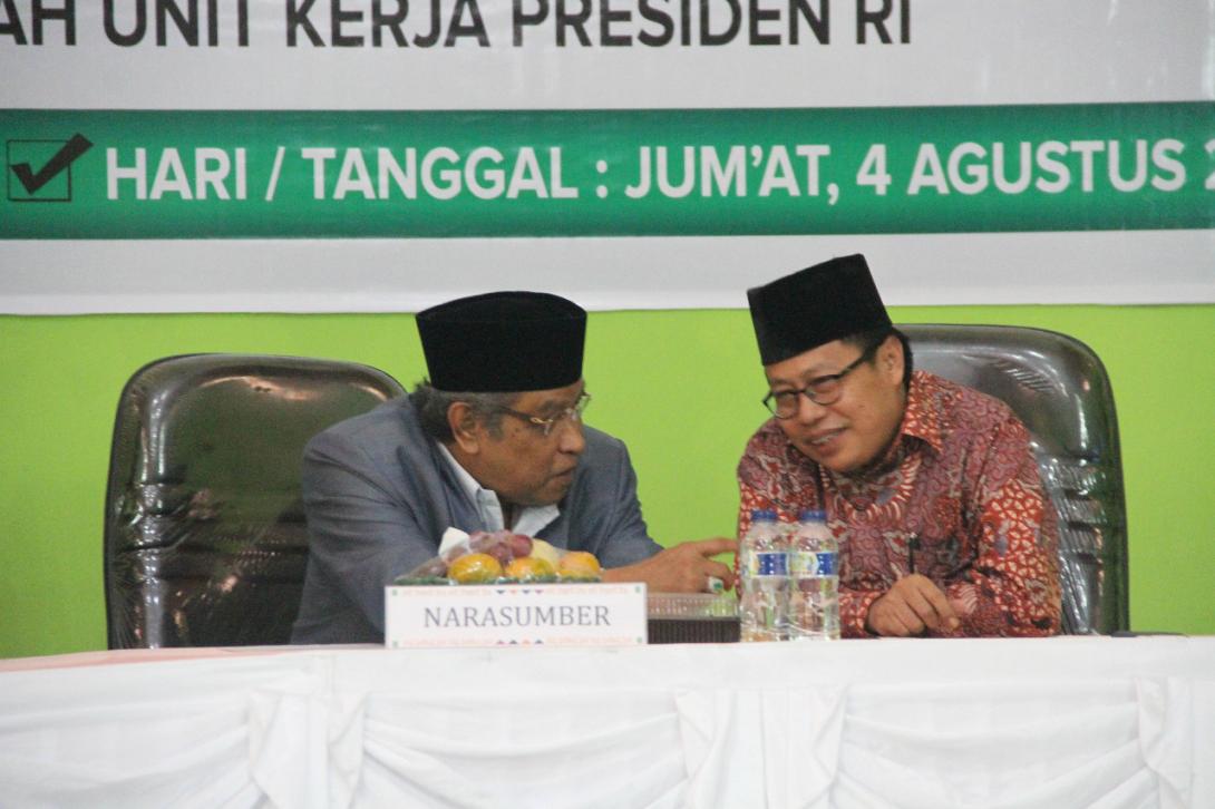Kiyai Said,  Ketum PBNU bercengkrama dengan Rektor IAIN Kerinci