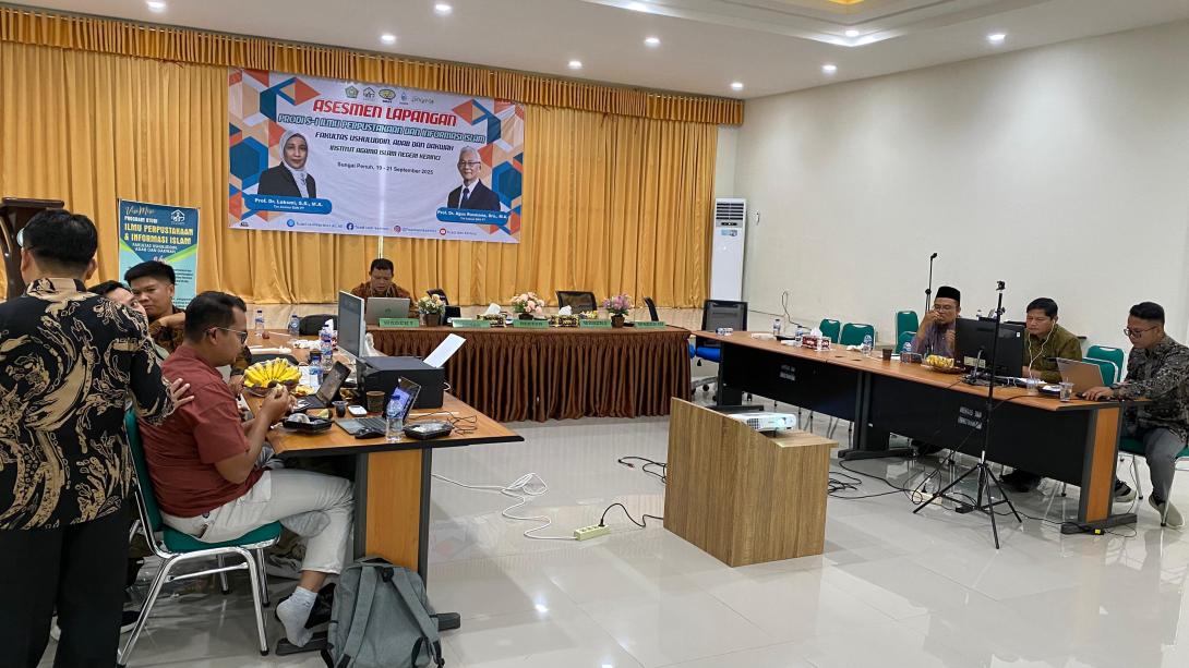  Prodi S-1 Ilmu Perpustakaan dan Informasi Islam FUAD IAIN Kerinci Laksanakan Asesmen Lapangan