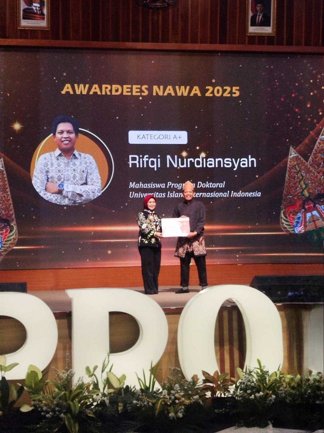 Dosen IAIN Kerinci Peroleh Penghargaan Nasional di NAWA 2025