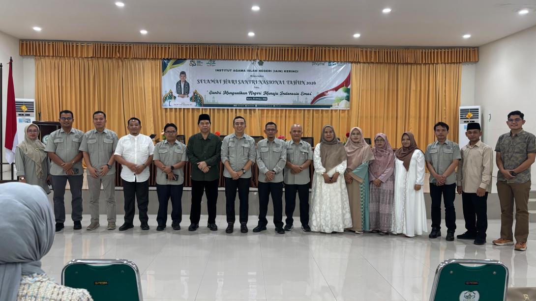 Rektor IAIN Kerinci Buka Peringatan Hari Santri, Dimeriahkan Lomba Santri Idol dan Kuliah Umum